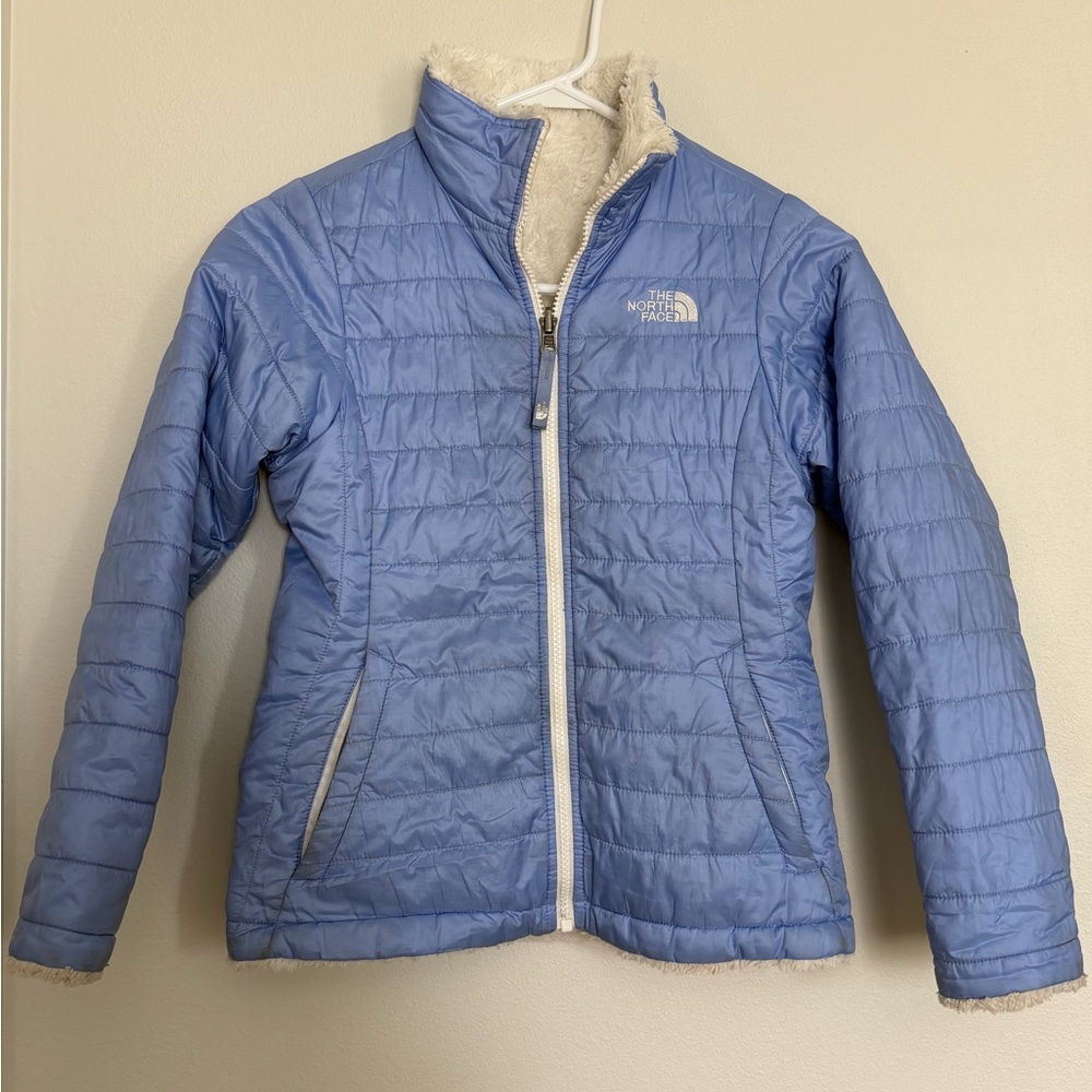 The North Face Girls Blue Jacket size med 10/12